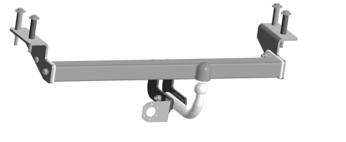 Фаркоп Oris на Changan CS 55 plus 2021- (паспорт и сертификат в комплекте,без электрики) 9025-A