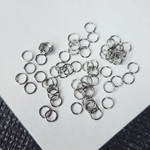 Колечки соединительные, сталь, р-р 3.5×0.4мм, цена за набор 50 шт