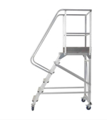 Вышка - стремянка разборная на колесах (150 кг) MEGAL ВС-3.0