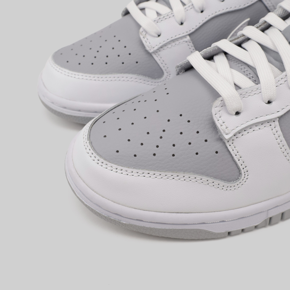 Кроссовки Nike Dunk Low Retro White Grey - купить в магазине Dice с бесплатной доставкой по России