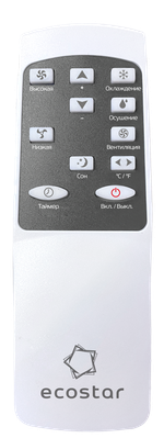 Напольный кондиционер ECOSTAR DESIRE KV-DS09CH-E на 15 м²