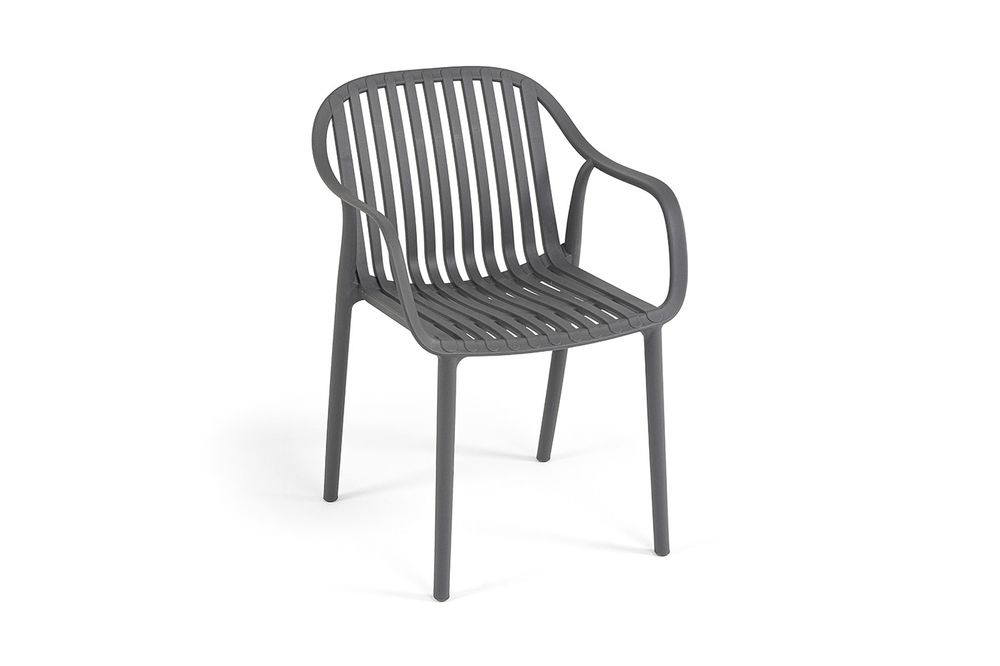 "Мохито" обеденная группа на 2 персоны, цвет темно-серый