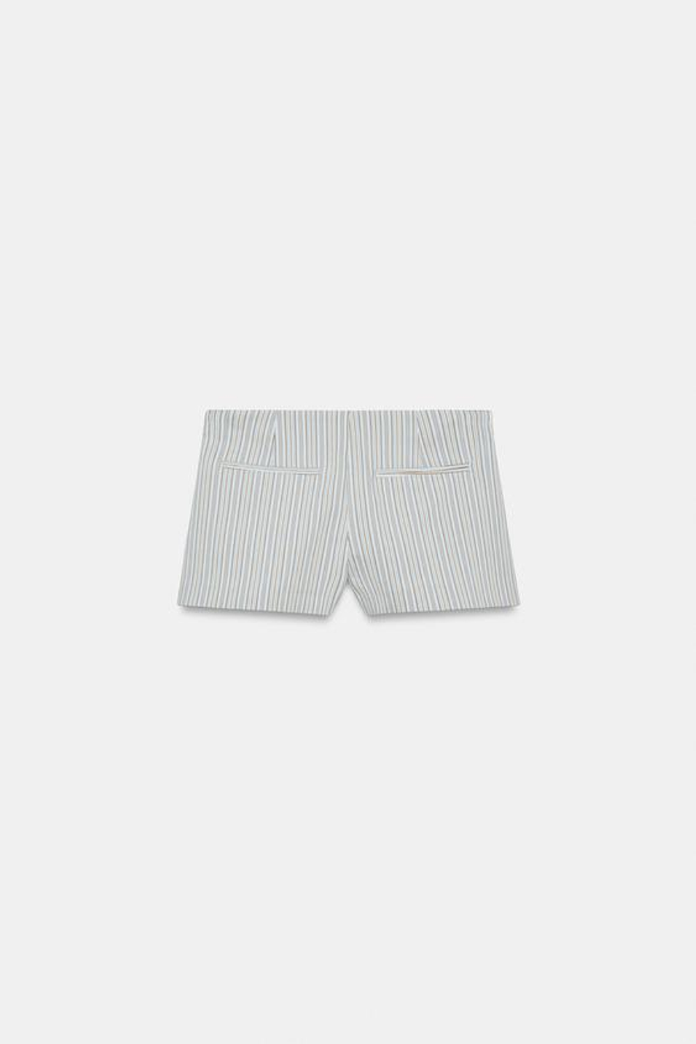 ZARA МИНИ-ШОРТЫ В ПОЛОСКУ, РАЗНОЦВЕТНЫЙ
