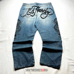 Винтажные джинсы Ed Hardy