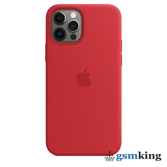 Apple Silicone Case with MagSafe iPhone 12 | 12 Pro Product Red (Красный) MHL63ZM/A