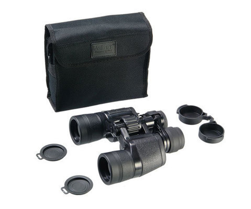 Бинокль Veber 7-15x35 zoom черный