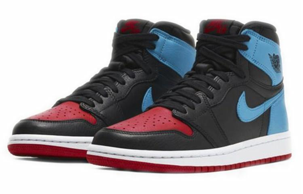 Кроссовки Jordan Air Jordan 1 Retro High Og Unc To Chicago (Женская размерная сетка)