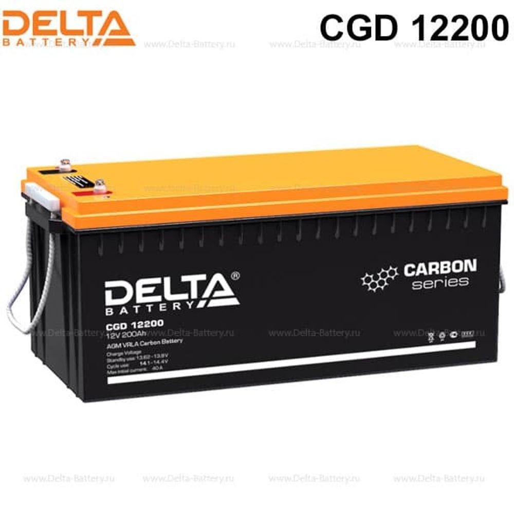 Аккумуляторная батарея Delta CGD 12200 (12V / 200Ah)