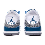 Кроссовки Air Jordan 3 Retro White and True Blue