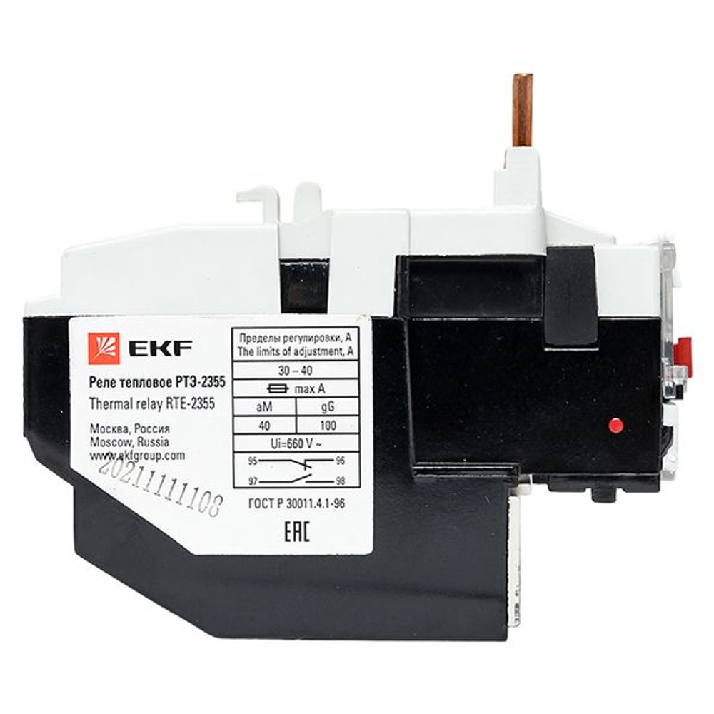 Реле тепловое РТЭ-2355 30-40А EKF PROxima