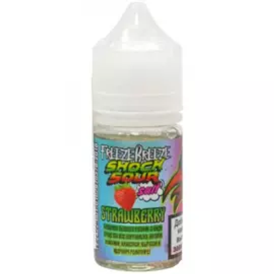 Жидкость Freeze Breeze Shock Sour (30 мл, 20 мг SALT) Strawberry