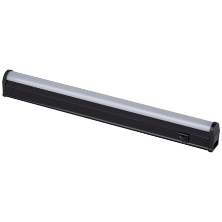 Линейный светодиодный светильник ЭРА LLED-01-04W-4000-B 4Вт 4000K L314мм с выключателем черный