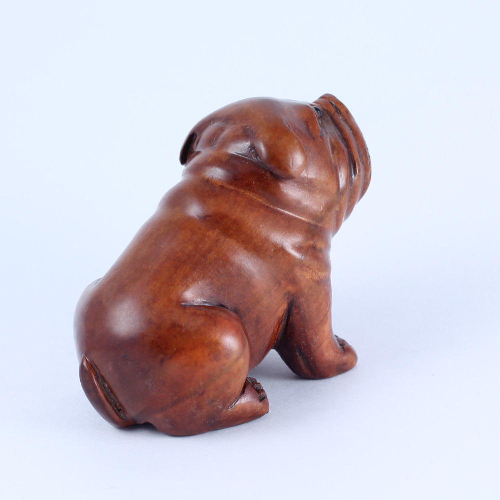 Статуэтка нэцкэ Монах с корзиной на плече