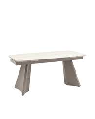 Стол обеденный Eliora 160-240*90 см серая керамика
