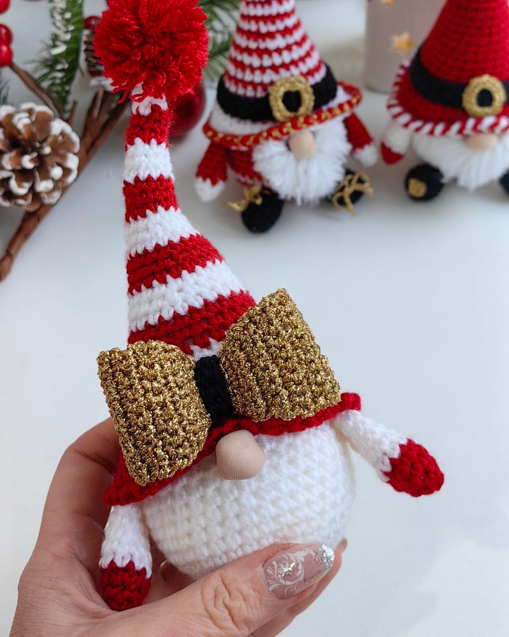 Мастер-класс Новогодние гномики