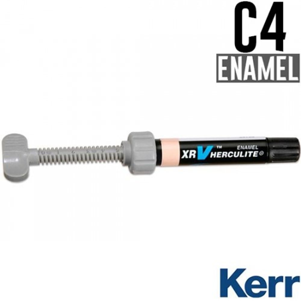 Herculite XRV Enamel C4, шприц (5гр), микрогибридный композит