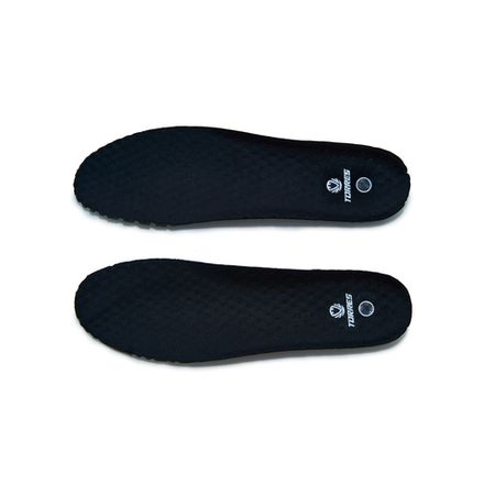 Стельки для обуви TORRES, TI59241-45, р.45, толщина 4-7мм, ЭВА,текстиль, черный