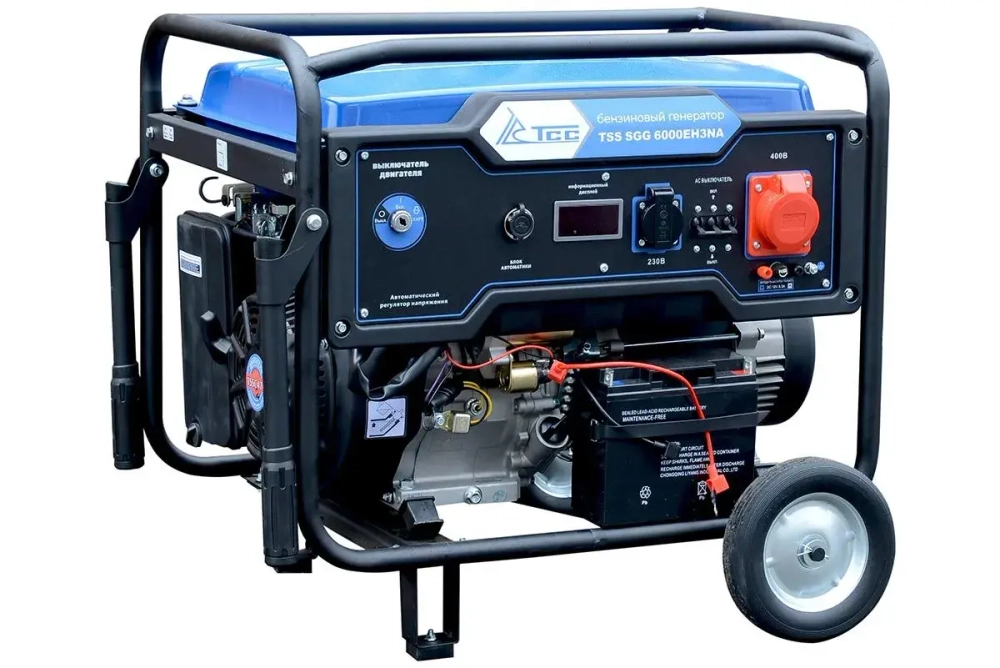 Генератор (6 кВт) TSS SGG 6000EH3NA бензиновый