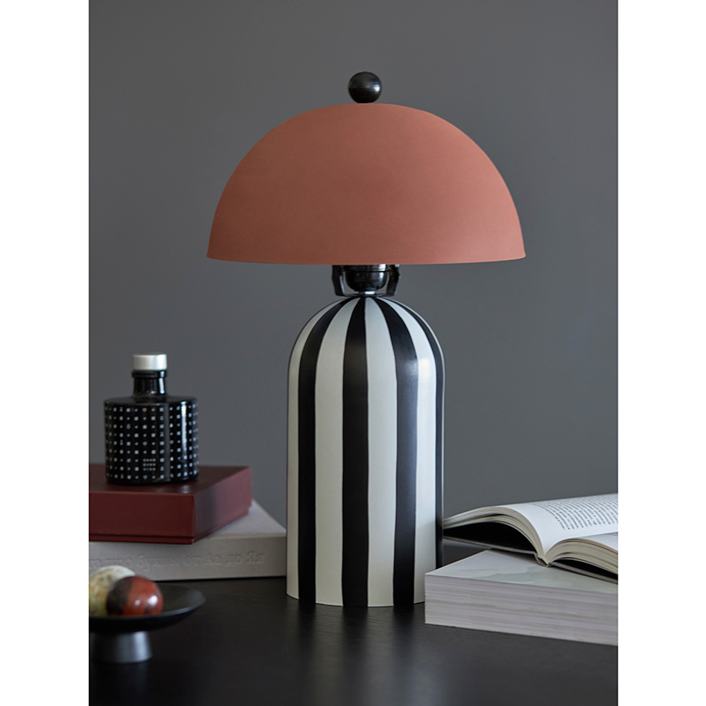 Светильник настольный anniken, D25х38 см, терракотовый