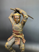 Скульптурная группа — Три Самурая