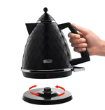 Электрочайник Delonghi KBJ2001.BK (черн) (q)
