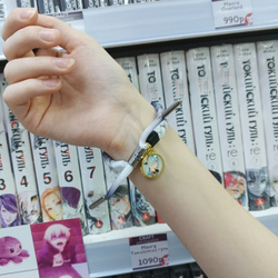 Плетёный браслет "Genshin Impact / Геншин - Шэнь Хэ"