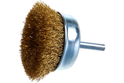 Щетка чашечная (63 мм; витая латунированная стальная проволока 0.3 мм) ЗУБР 3525-063_z02