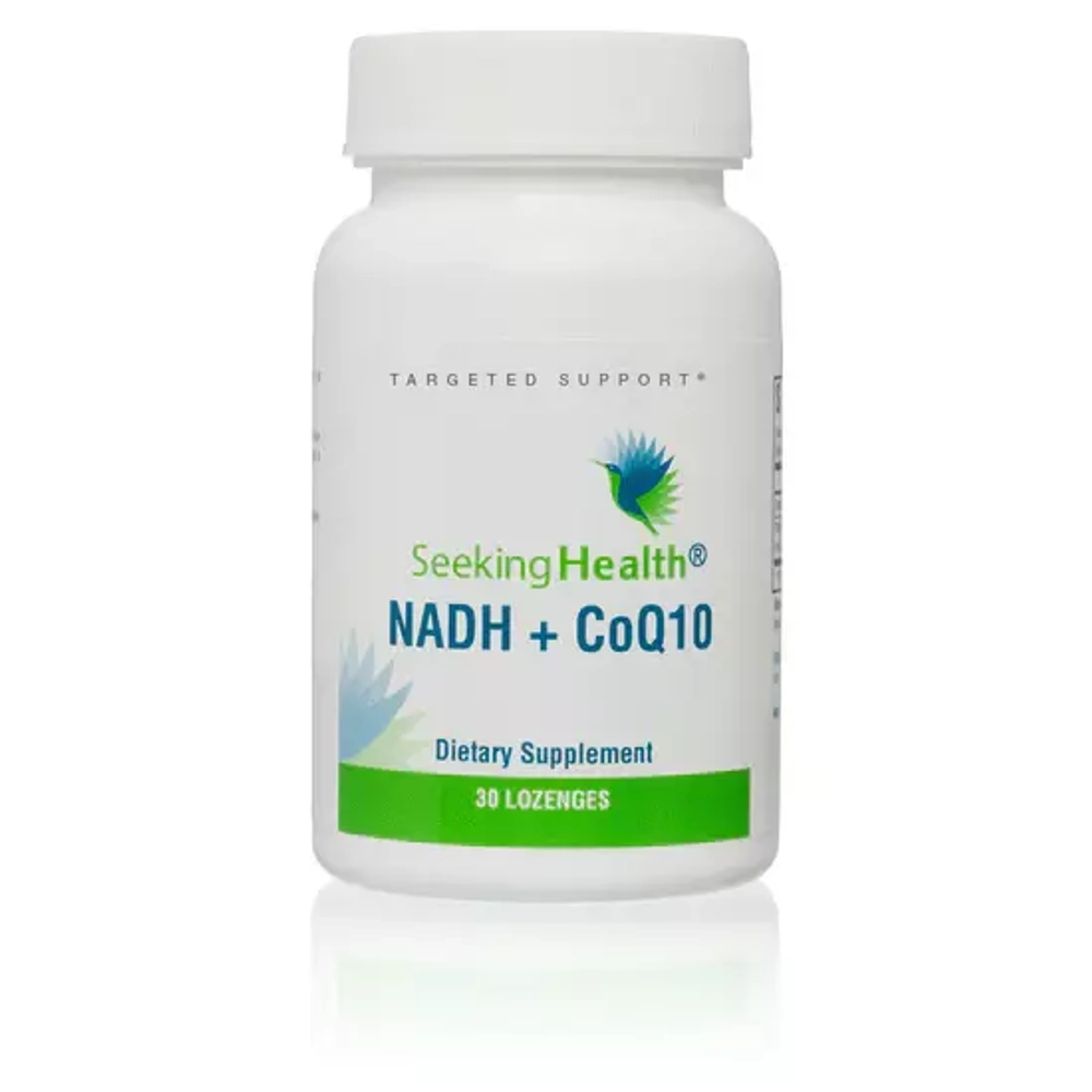 NADH + CoQ10 - 30 пастилок Seeking Health