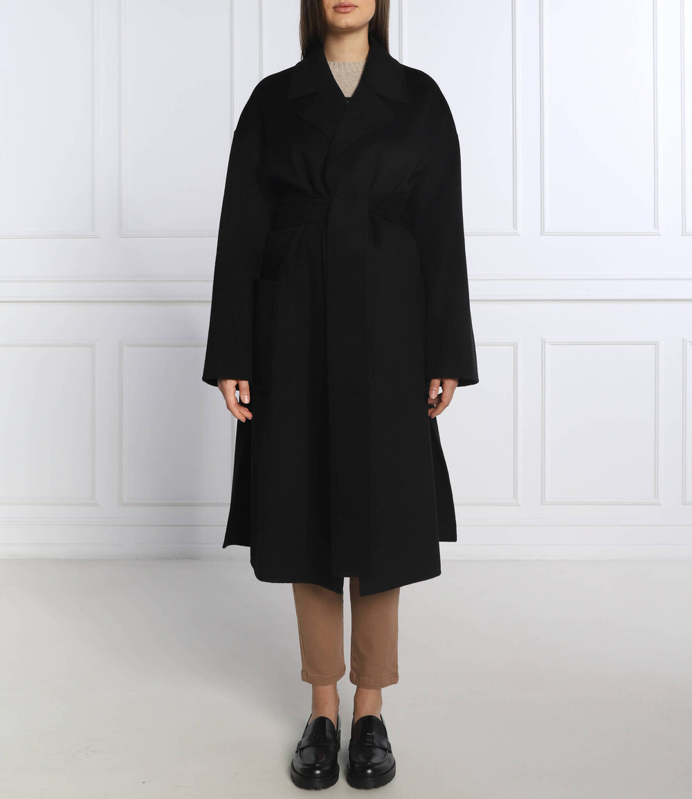 Хлопковый тренч coletti BOSS BLACK - черный(50479530)