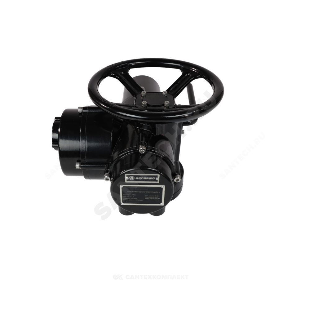 Электропривод многооборотный S-100-24 А 380В IP67 Benarmo