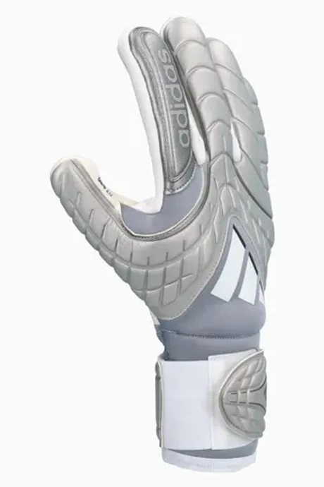 Вратарские перчатки adidas Copa Pro Fingersave - серебряный