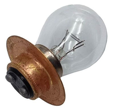 3шт Лампа накаливания железнодорожная Лисма ЖС 12-15+15 12в, 15Вт, P42d/11