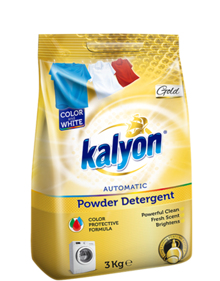 KALYON СТИРАЛЬНЫЙ ПОРОШОК - СЛАДКИЙ АРОМАТ   3 кг x 6