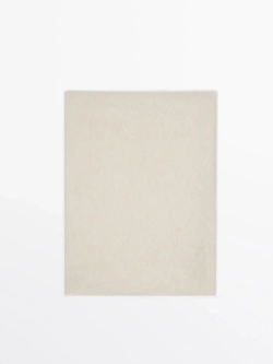 Massimo Dutti Шарф из 100% кашемира, кремовый