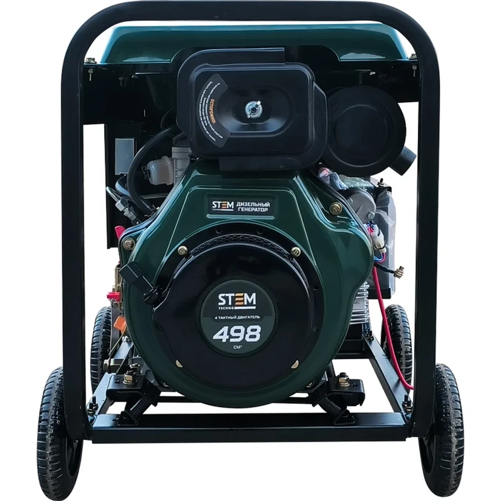STEM Techno S6500DE генератор дизельный (6.5 кВт, электростартер, дисплей, подогрев) ГЕН019