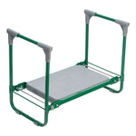 Скамейка садовая Nika, зеленая,