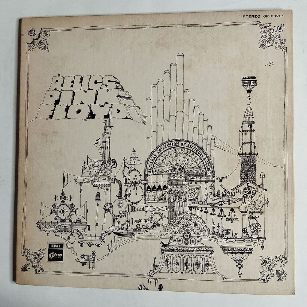 Винтажная виниловая пластинка LP Pink Floyd Relics (Japan 1971) (No Obi) (Odeon)
