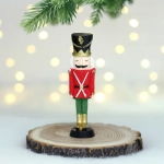 Фигурка «Сказочный солдат» 4*3,5*13 см, Красный (микс)