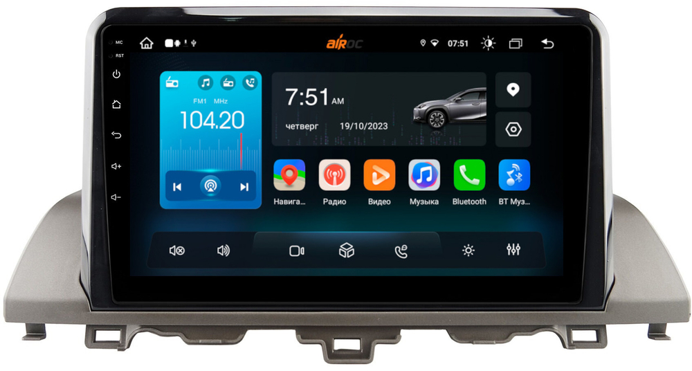 Магнитола для Honda Accord 10 2017-2021 - Roximo RX-1928 Android 13, ТОП процессор, 8/128, SIM-слот