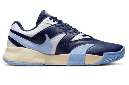 Теннисные кроссовки Nike Court Lite 4 - white/psychic blue/midnight navy