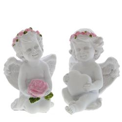 GAEM Фигурка декоративная "Ангел", L8 W6,5 H11,5 см, 2в.