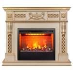 Каминокомплект Real Flame Corsica Lux 25,5/26 WT с очагом 3D Helios 26