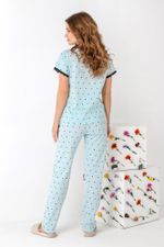 Пижама Джуди-3 Виотекс ГОЛУБОЙ