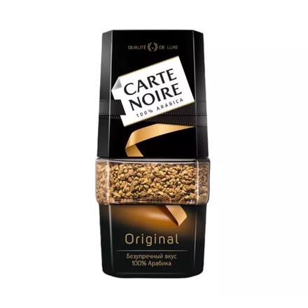 Кофе растворимый Carte Noire Original, 95 г, стеклянная банка