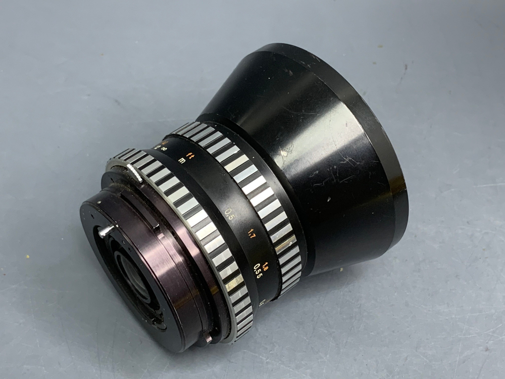 Carl Zeiss Jena Flektogon 4/50mm Царапина на линзе