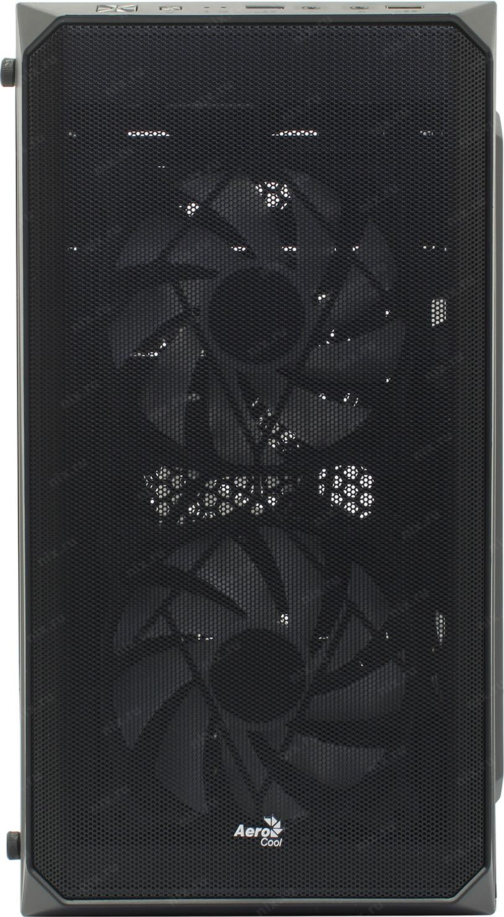 Корпус Minitower Aerocool &lt;CS-107-A-BK-v2&gt; MicroATX без БП