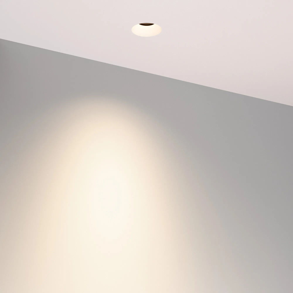 Светильник MS-RIALTO-TRIMLESS-R40-9W Day4000 (WH, 36deg, 230V) (Arlight, IP20 Металл, 5 лет) 047772