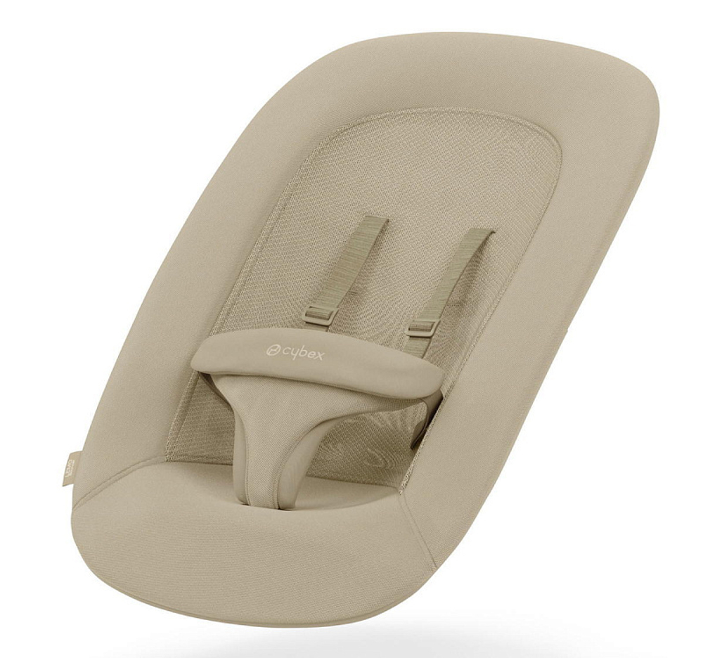 Стульчик для кормления Cybex Lemo 4 в 1 с мягкими чехлами Comfort Inlay Sand White/Suede Grey