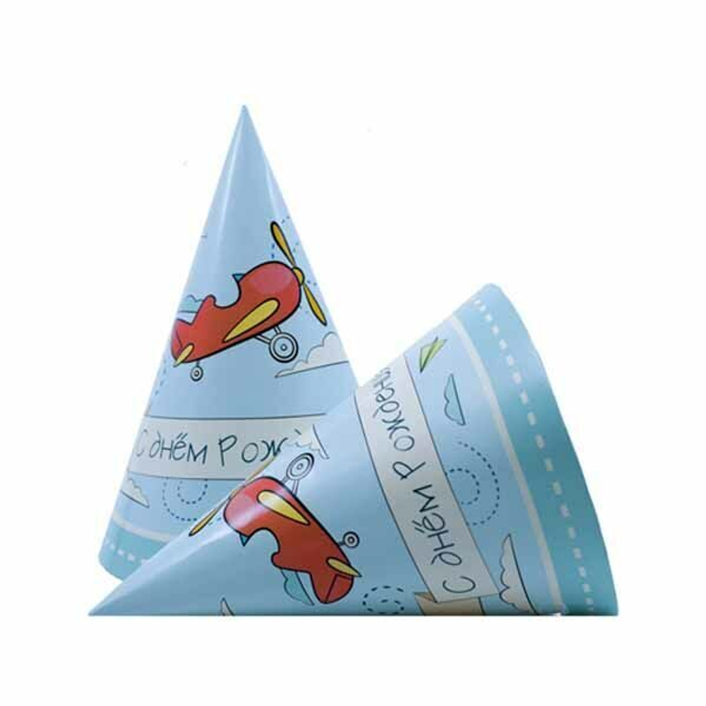 Колпаки Самолётики, 6 шт