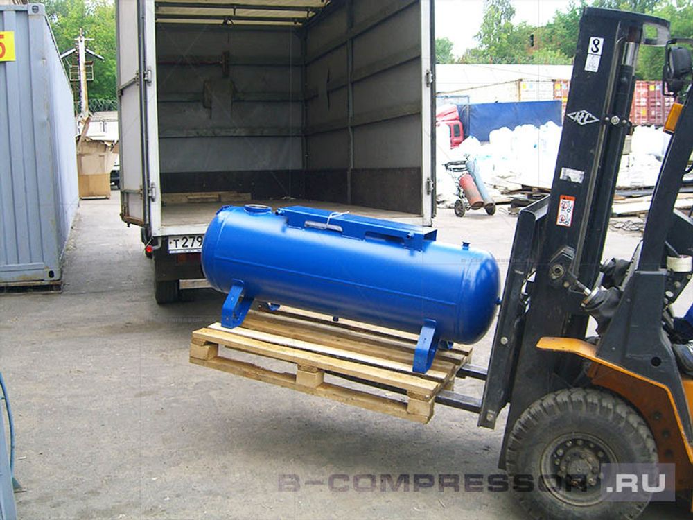 Ресивер для компрессора К22 фото погрузки в авто